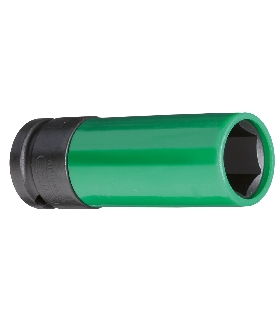 VASO DE IMPACTO 1/2"", CON CASQUILLO DE PROTECCION, FORMA LARGA 19 MM 2178222 GE